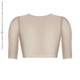 BRASIER POSTQUIRÚRGICO CON MANGAS Y COPA PREHORMADA 0328